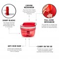 TUPPERWARE GEN II TURBO CHOPPER (1PC)